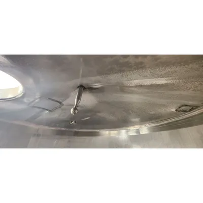 Used 6,500L (1,717 gal) Stainless Insulated Jacketed Liquid Storage Vessel Tank