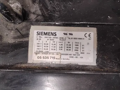 Siemens 1PH7133-2HF00-0CD3-Z Induction Motor | ESS Industrial Equipment Sales (4)
