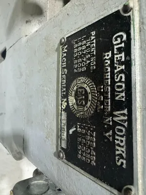 GLEASON #3 BEVEL GEAR GENERATORS STRAIGHT | Piselli Enterprises (10)