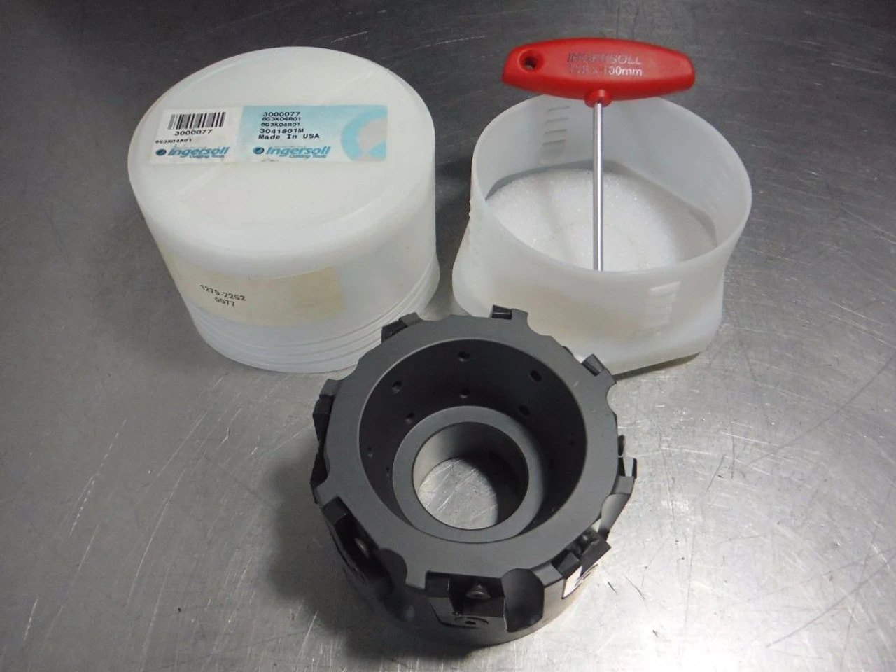 Ingersoll 4" Indexable Facemill 1.5" Arbor 6G3K04R01 (LOC1050A)
