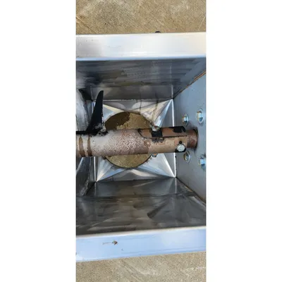 Used 13" dia. X 9' Long Industrial Screw Auger Conveyor