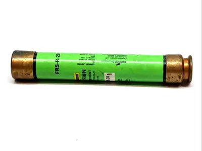 USED BUSSMANN 600V/300VDC CLASS RK5 DUAL-ELEMENT TIME-DELAY FUSE