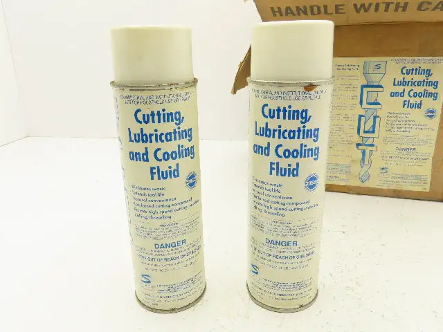 State 39R4 Cutting, Lubricating and Cooling Fluid Aerosol Can Lot of 12