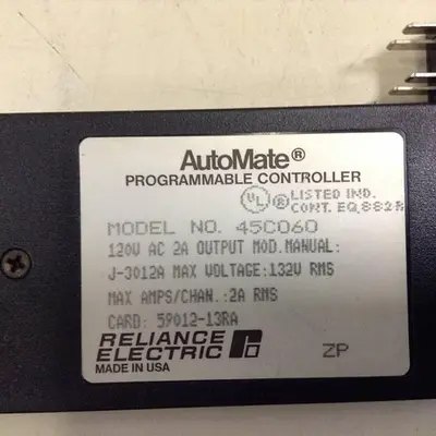 USED RELIANCE ELECTRIC 45C060