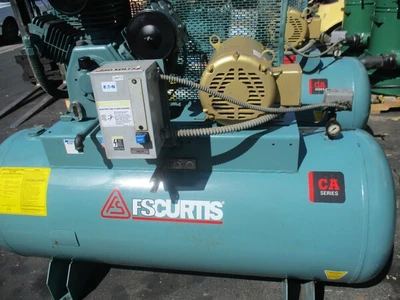 Used CURTIS E-71 Lubricated Reciprocating Air Compressors California US | TNT Industrial #1369349