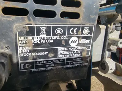 USED MILLER DELTAWELD 452