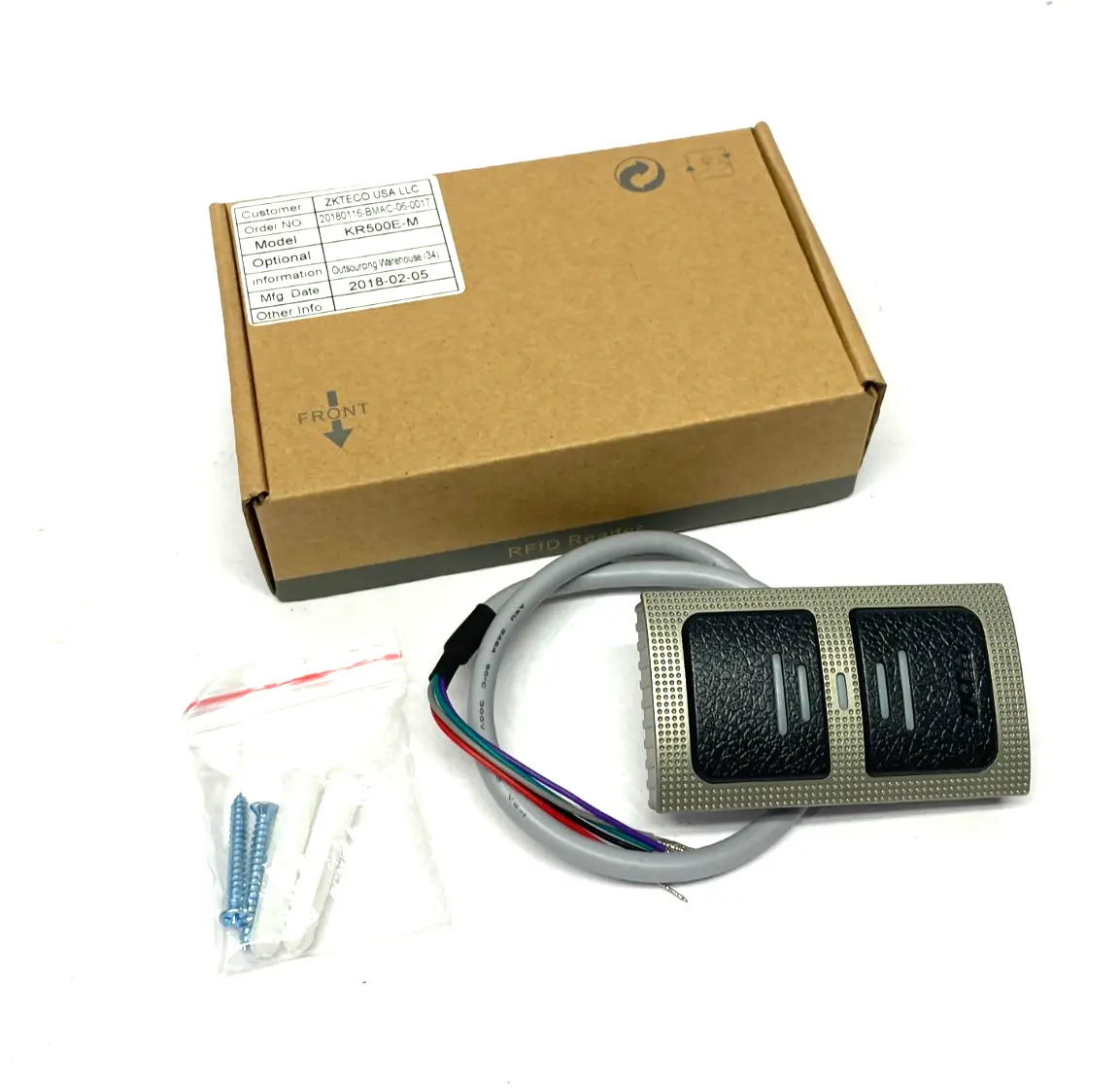 USED ZKTECO MIFARE PROXIMITY CARD READER