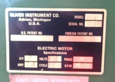 Used 1998 OLIVER 700 Drill Grinders Illinois US | Aucto #1333525