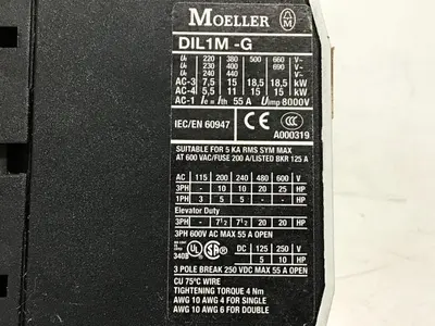 USED MOELLER DIL1M-G