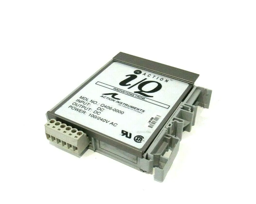 USED ACTION INSTRUMENTS Q406-0000 INPUT MODULE Q4060000