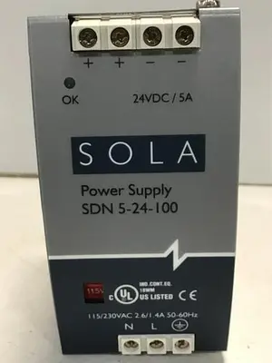 USED SOLA SDN 5-24-100