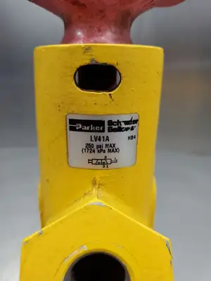Used Parker LV41A Lockout Valve, 250PSI Solenoid Valves South Carolina US | Palmetto Automation #1507579