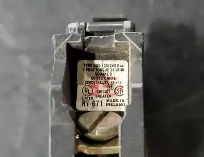 USED SQUARE D QOB115