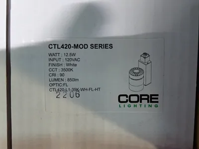 Used CORE LIGHTING CTL420L135KWHFLHT Lighting Ohio US | HGR 24 #878526