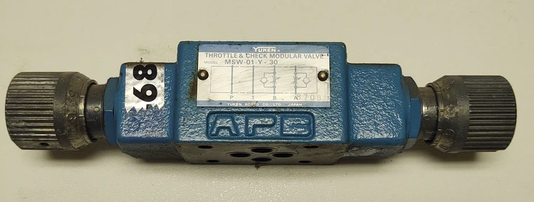 Used Yuken MSW-01-Y-30 Valves/Fittings | Edwards Industrial Repair #1030081