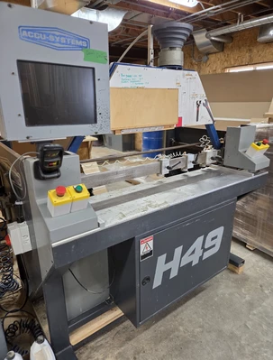 Used 2012 ACCU SYSTEM H 49 DRILL AND DOWEL 2012 Flexible Drilling and Inserting Machines Ontario CA | Aldan Woodworking Machinery #1252697