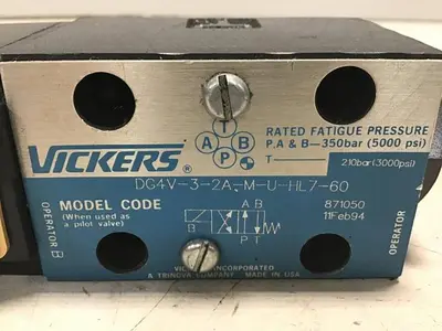 USED VICKERS DG4V-3-2A-M-U-HL7-60