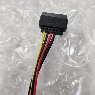 SATA Male to 4Pin IDE Female + SATA Female Power Cable