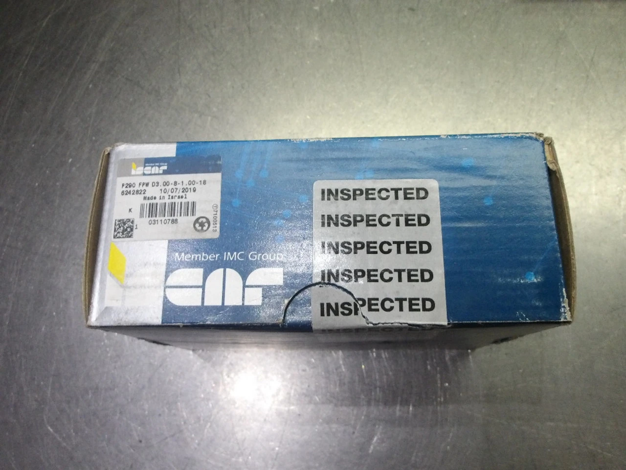 Iscar 3" Coolant Thru Facemill 1" Arbor P290 FPW D3.00-8-1.00-18 (LOC3668A)
