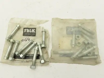 Falk 729197 Gear Coupling Fastener Set Size 1015 G Ser. Grade 8 Steel Lot Of 16