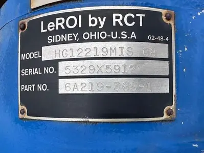 USED LEROI M-125-HG12219MIS