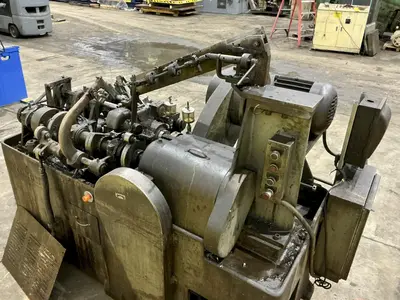 1" ECONOMY MODEL S-4300 LATHE-STYLE AUTOMATIC METAL SHAVING MACHINE: YOBRO #24561