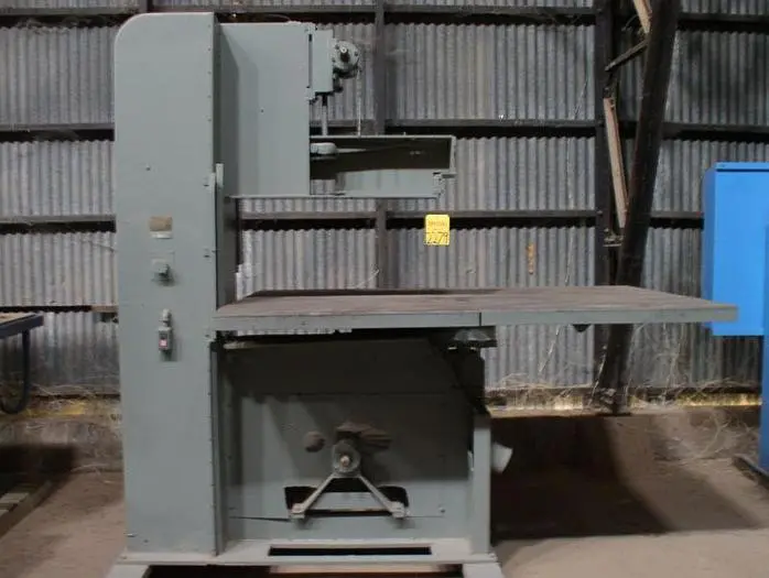 42" Tannewitz Model R1NE Vertical Band Saw with Oversized Table; S/N 72140