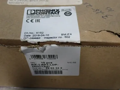 Used PHOENIX CONTACT RIF1BPT2X21 Relays & Switches Ohio US | HGR 24 #1006733