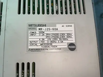 Used MITSUBISHI ELECTRIC MRJ2S60A Air Tools, DC Electrical Tools & Accessories Ohio US | HGR 24 #1404284