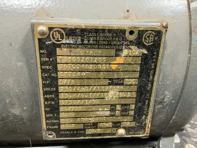 Used BALDOR CC197807 Motors (misc) Ohio US | HGR 24 #1323413