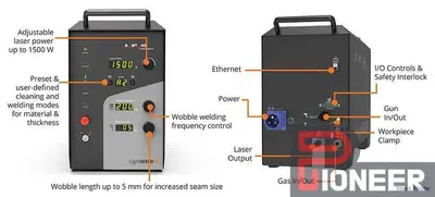 IPG LightWeld 1500 XC 10 Meter Fiber Laser Welders | Pioneer Machine Sales Inc. (2)