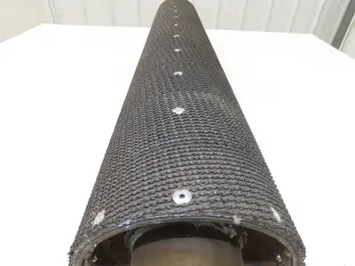 Intelligrated 34" Conveyor Grip Top Drive Pulley 5.5" Dia 32.5"W  1-11/16" Shaft