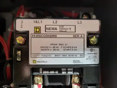 USED SQUARE D MODEL 6
