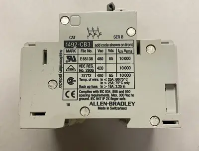 USED ALLEN-BRADLEY 1492-CB3