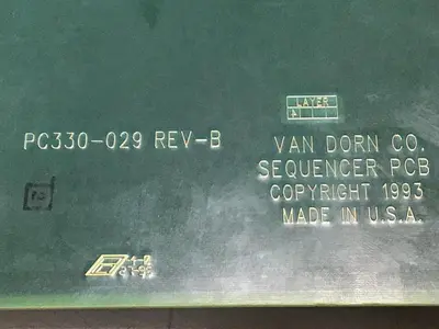 USED VAN DORN PC330-029 330-029