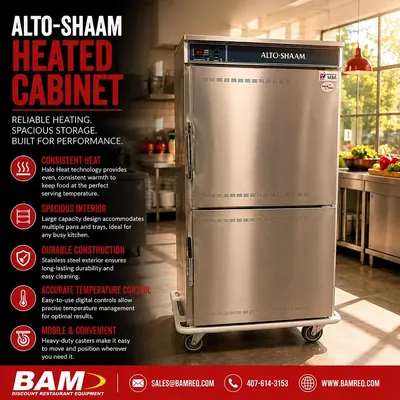 Used ALTO SHAAM 1000-BQ2/96 Countertop Display Warmers Florida US | BAM Discount Restaurant Equipment #1281420