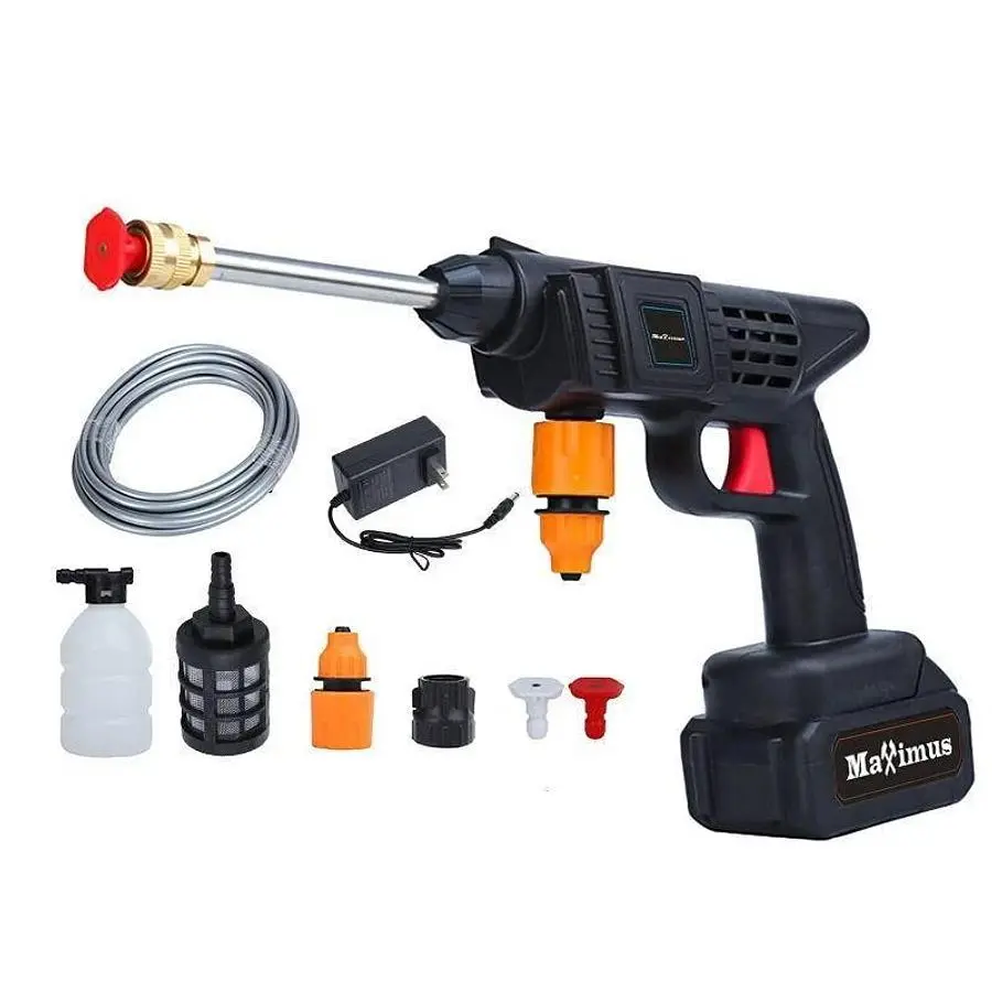 Maximus 24V Cordless Pressure Washer Power Cleaner with Battery & Charger