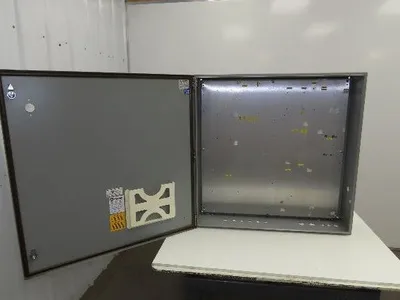 Wiegmann N412363608C Electrical Enclosure Control Panel 36x36x8" Backplate