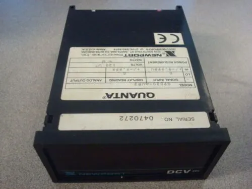 Newport Quanta Q9000-AVR3 DC Volt Meter Use