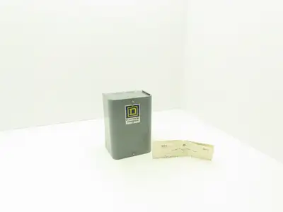 Square D 8501 A0-30 Solid State Overload Relay SER C 600V 12V Coil