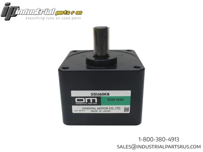 Oriental Motor 5GU60KB Parallel Shaft Gearhead 60:1 Ratio 15mm Metric Shaft