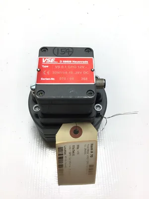 VSE VS0.1GPO12V Gear Flow Meter 10-28VDC