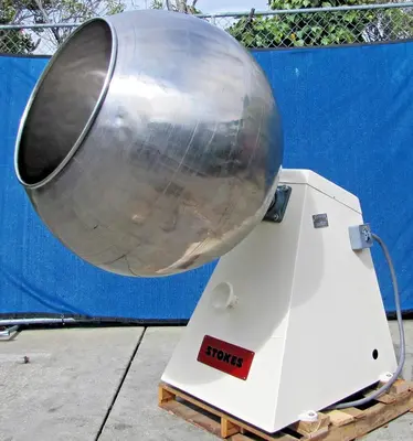 Stokes 1.5 HP Chocolate Candy Coating Panner Panning Machine 41" Bowl 460V 3PH