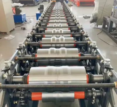 Steel Gusset Plate Cold Roll Forming Machine – UAE