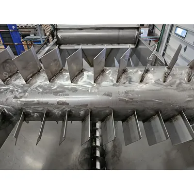 Used Lump breaker Dewatering Screw Settling Solid Liquid Separation Tank