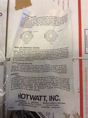 NEW Hotwatt 16FS-0008