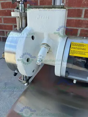 USED BRAN + LUEBBE N-K31 METERING PUMP W/ CONTROLLER, BALDOR 1.5 HP MOTOR