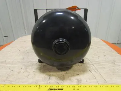 12.2 Gal NEW Steel Compressed Air Tank Powder Coated  12" Dia 27" Long 150 PSI