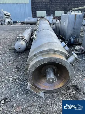 USED Votator 158 Sq Ft Votator Wiped Film Evaporator, 304 S/S