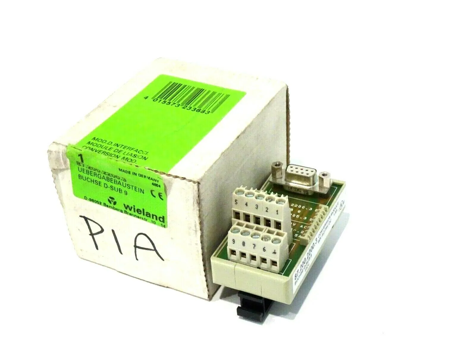 NEW WIELAND 87.200.2200.3 CONVERSION MODULE 8720022003